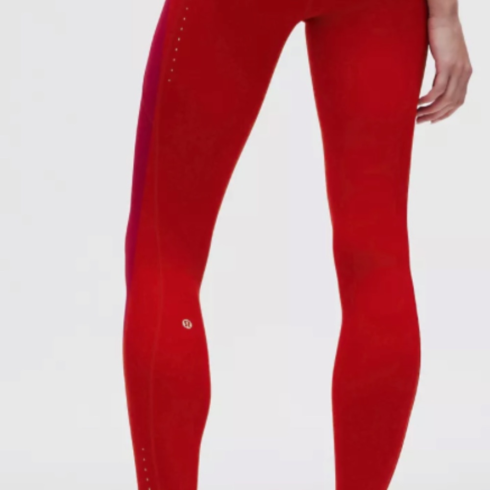 Lululemon High Rise Leggings 5 Pocket - Picture 2 of 3